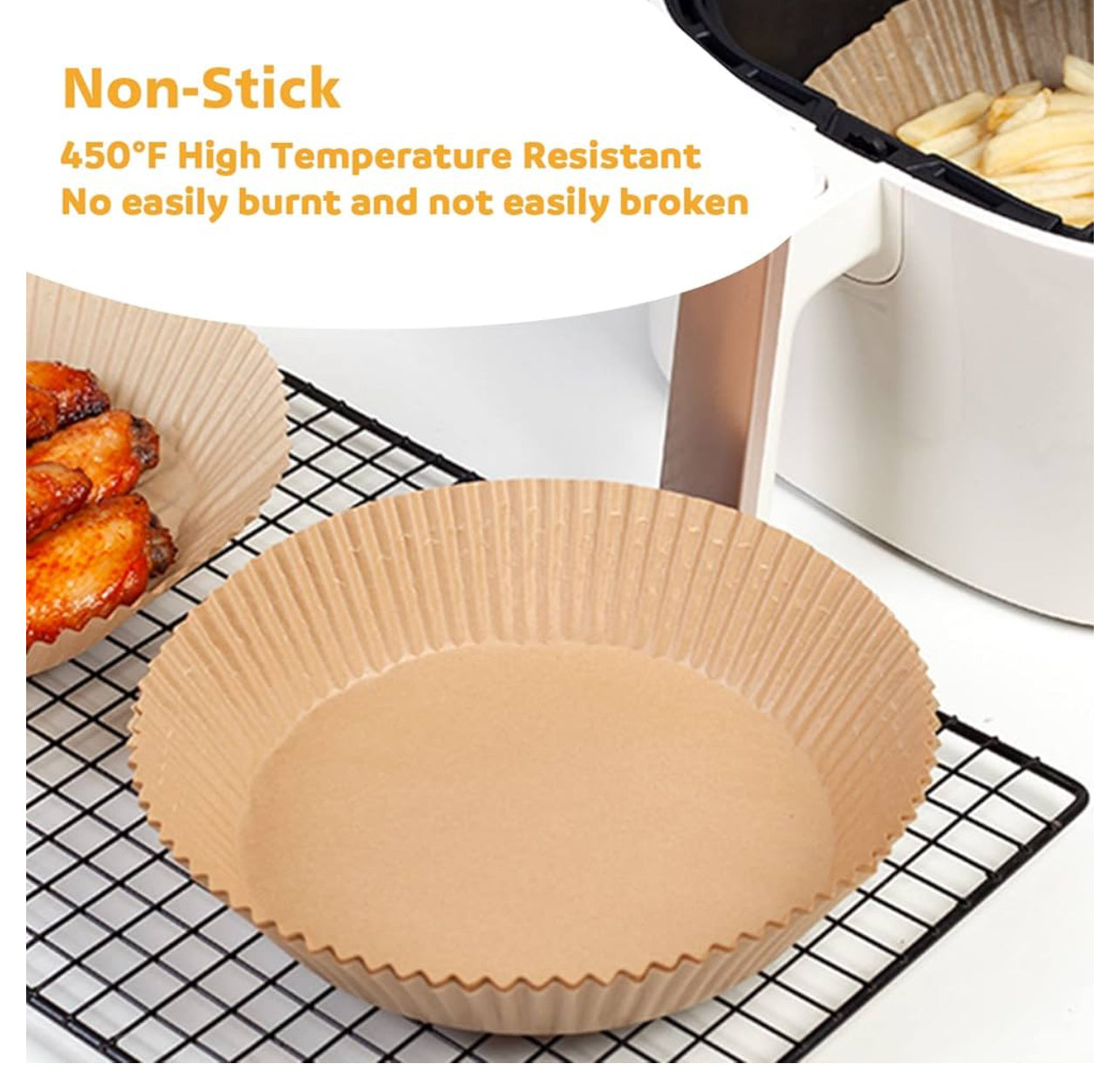 Air Fryer Paper Liners 7inch,